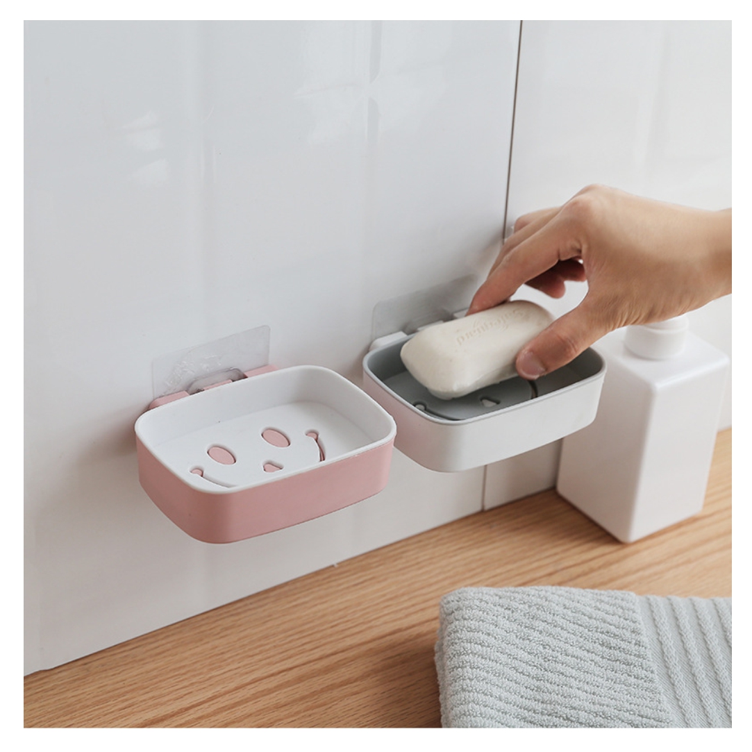 Σαπουνοθήκη-Πλαστική-με-Βεντούζα-Smile-1