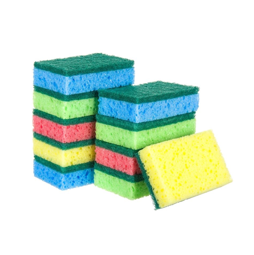 Σετ-Σφουγγάρια-Πιάτων-Πολύχρωμα-10τμχ-2