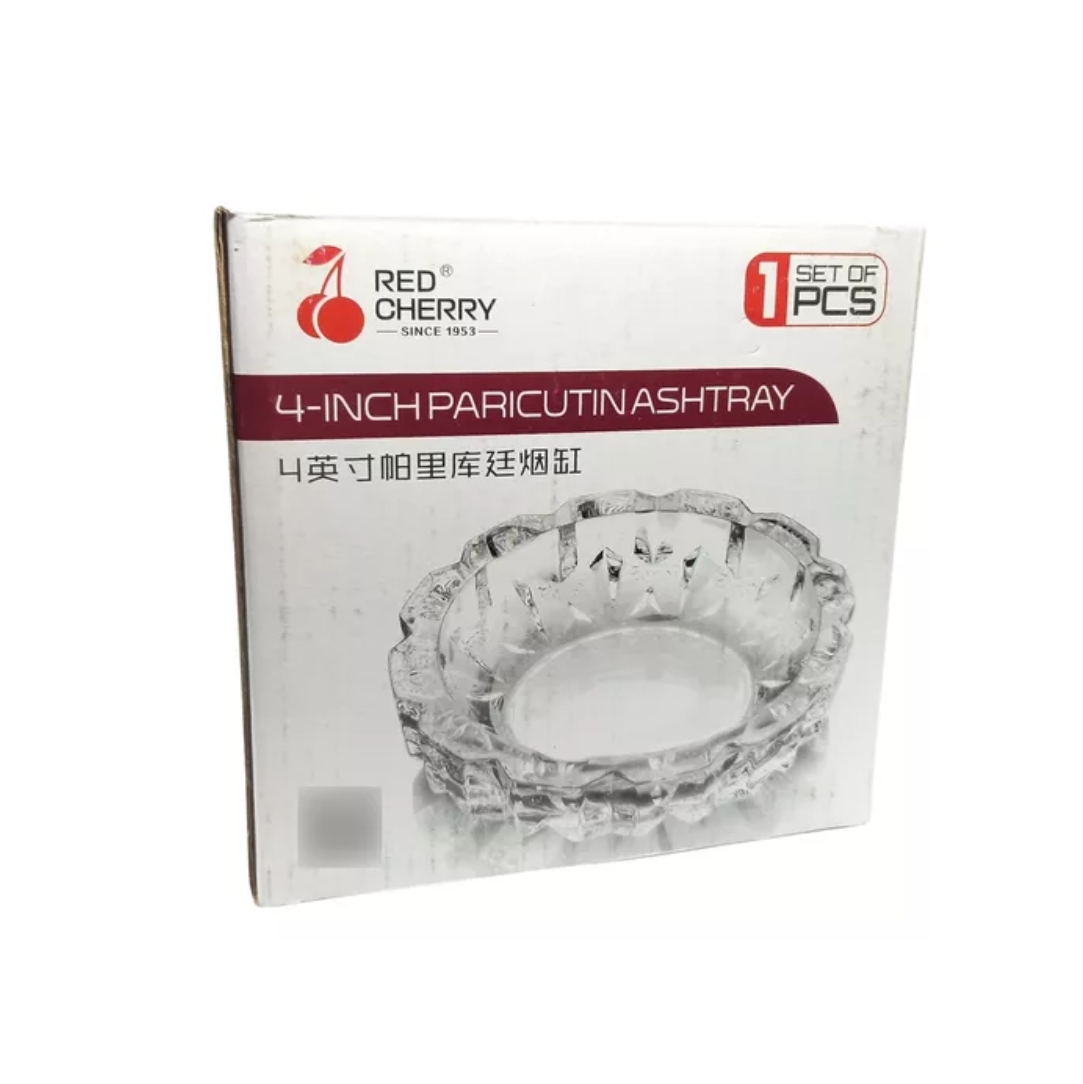 Σταχτοδοχείο-Τσιγάρου-Γυάλινο-Red-Cherry-YG8006-2
