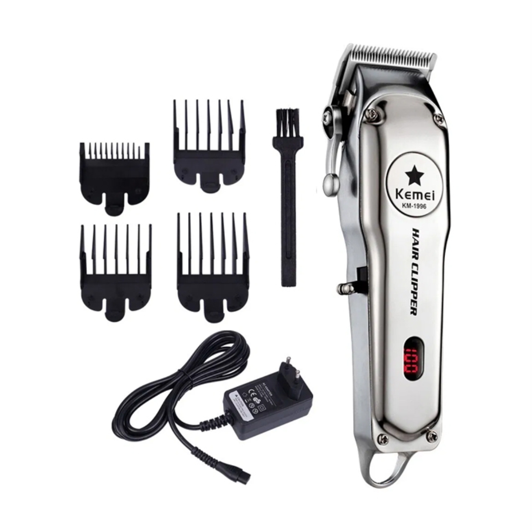 Επαναφορτιζόμενη-Κουρευτική-Μηχανή-Kemei-KM-1996-1