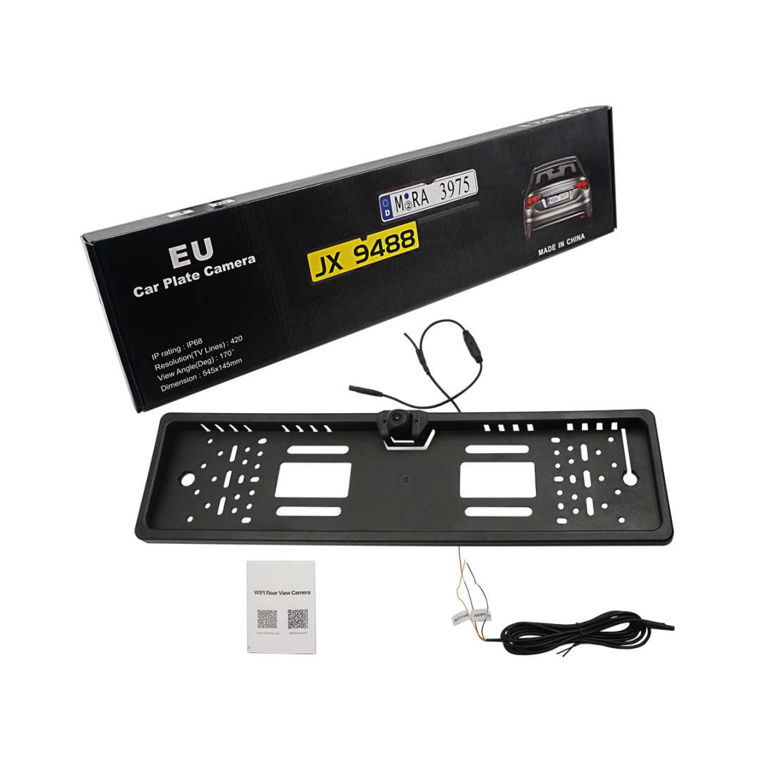 Πλαίσιο-Πινακίδας-με-Κάμερα-Οπισθοπορείας-Αυτοκινήτου-JX9488-1