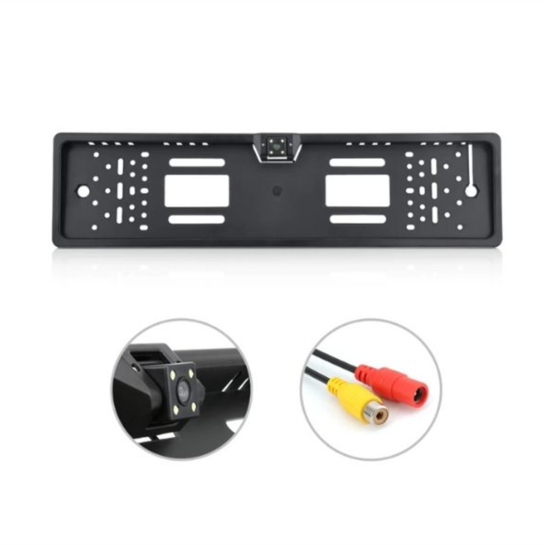 Πλαίσιο-Πινακίδας-με-Κάμερα-Οπισθοπορείας-Αυτοκινήτου-JX9488