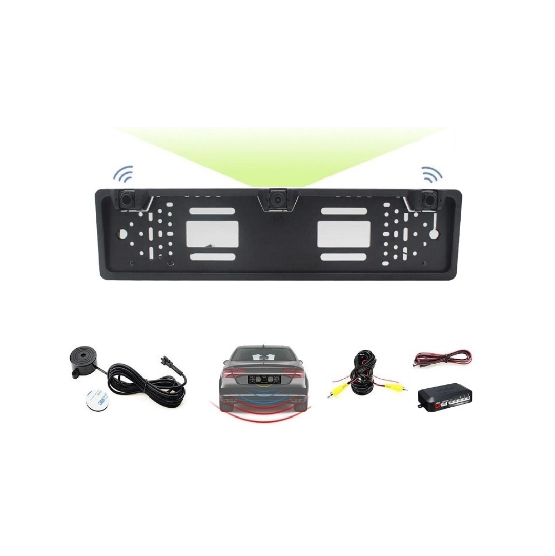 Πλαίσιο-Πινακίδας-με-Κάμερα-Οπισθοπορείας-Αυτοκινήτου