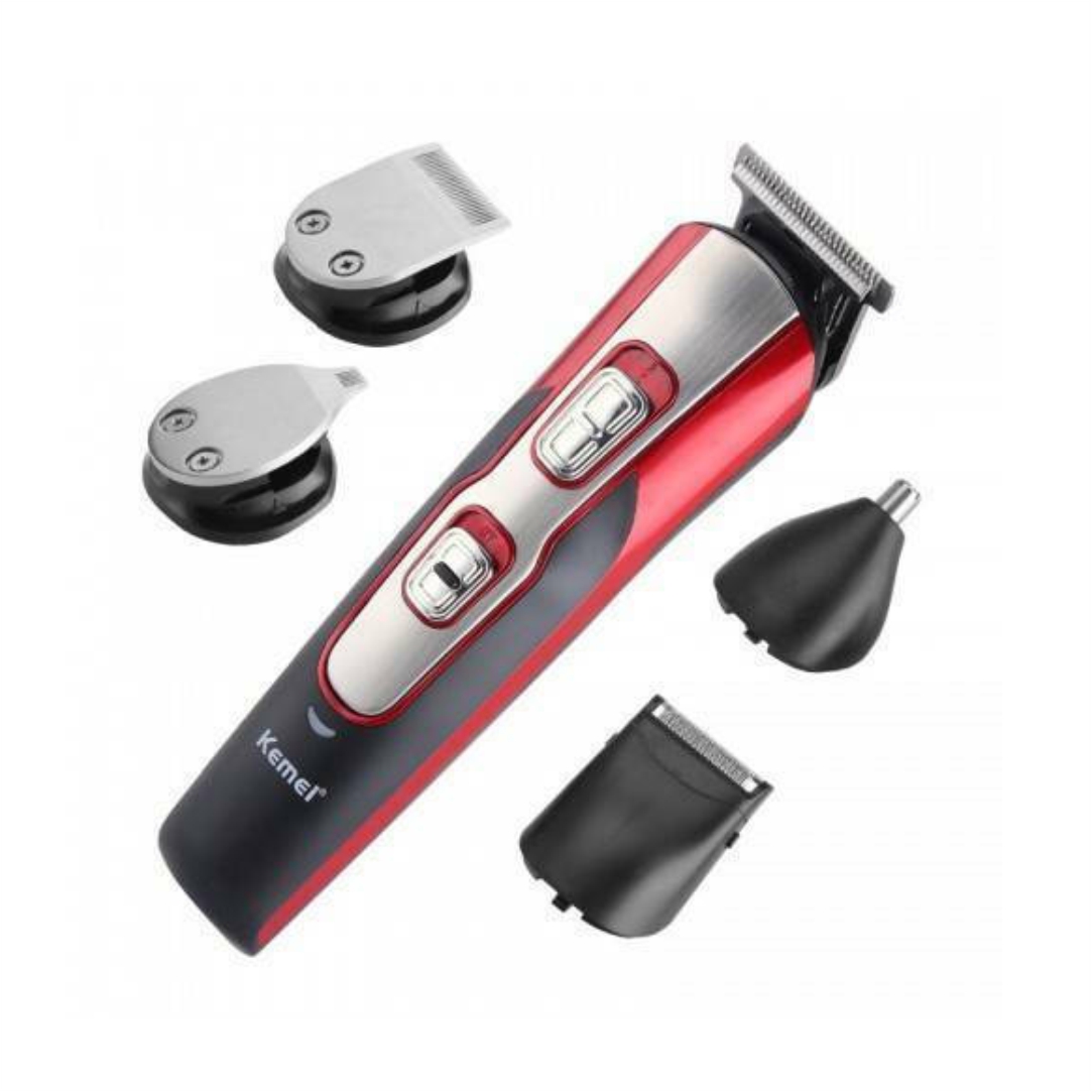 Σετ-Επαναφορτιζόμενης-Κουρευτικής-Μηχανής-Kemei-KM-510-1