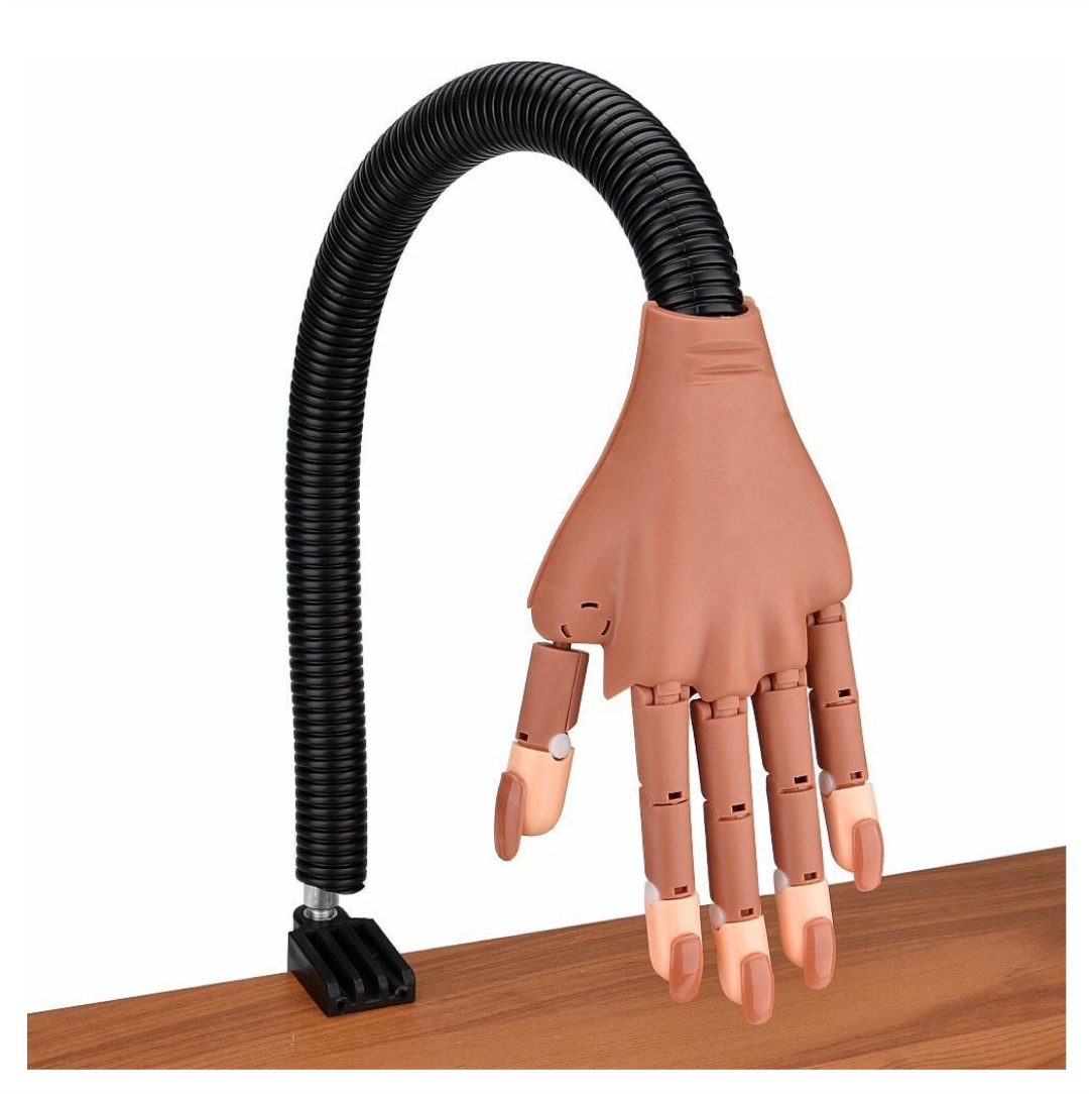 Εκπαιδευτικό-Χέρι-με-Βάση-Nail-Trainer-Practice-Hand