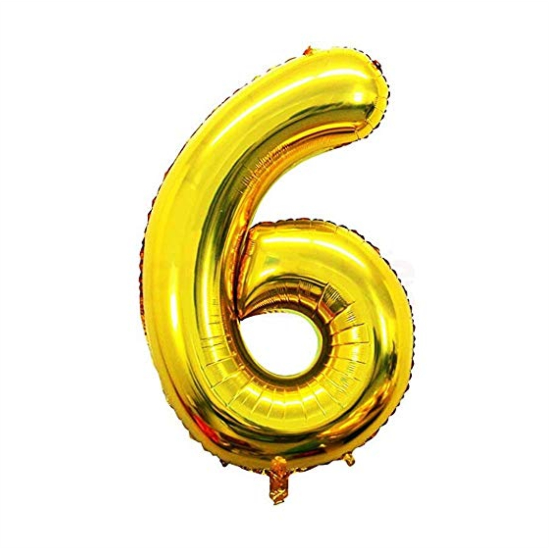 Μπαλόνι-Γενεθλίων-Party-Time-32-Αριθμός-6-RX32-001